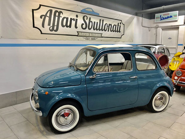 Vendita Fiat 500 da Affari Sbullonati
