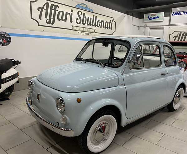Vendo Fiat 500 epoca personalizzata